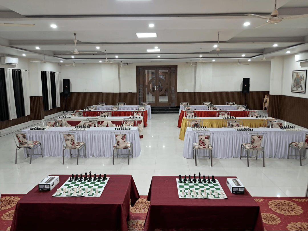 Hall is ready !!! Chittorgarh District U-17 Chess Championship-2024 